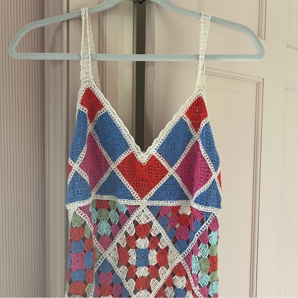 Crochet Mini Dress - Picture 9 of 13